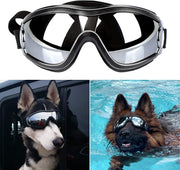 Dog Goggles Adjustable Strap for Travel Skiing and Anti-Fog